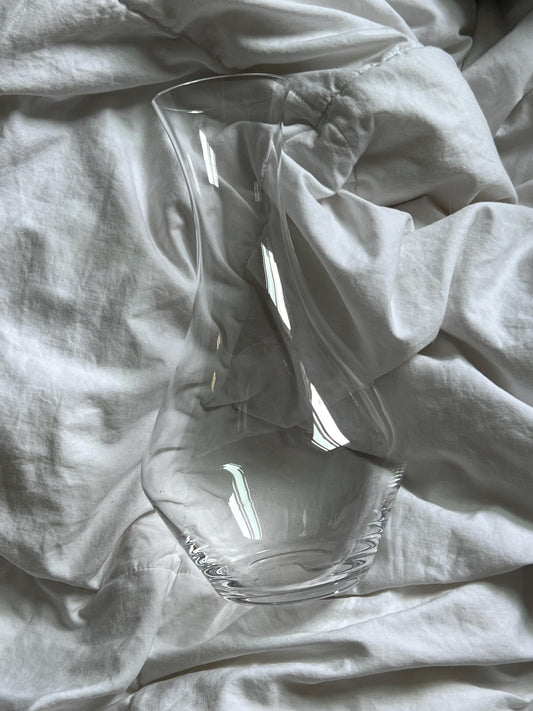 Clear Glass Decanter: Wine Serving Carafe, Vase - ShopEleanorLouise